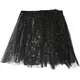 Zwarte tutu met glitters voor meisjes, image 2