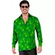 Heren St. Patrick's Day klavertjevier shirt met lange mouwen, Maat: Small/Medium, image 2