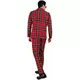 Volwassen Schots tartan-printkostuum, Maat: Small, image 2