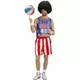 NBA basketbal speler kostuum voor volwassenen, Maat: Large, image 2