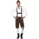 Déguisement bavarois complet homme, Taille: Large, image 2