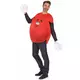 Rood snoep kostuum voor volwassenen, image 2