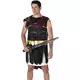 Déguisement gladiateur Romain noir et doré homme, Taille: Medium, image 2