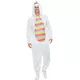 Déguisement licorne blanche et multicolore adulte, Taille: Small, image 2