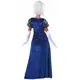 Déguisement marquise bleue femme, Taille: Medium (38–40), image 2