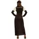 Déguisement princesse médiévale marron femme, Taille: Medium (38–40), image 2