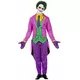 Déguisement psychopathe fou violet homme, Taille: Medium, image 2