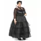 Déguisement robe de bal gothique grande taille femme, Taille: X-Large, image 2