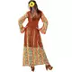 Lange hippiejurk met franjes voor vrouwen, Maat: Medium, image 2