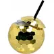 Beker discobal met rietje goud 650 ml, image 2