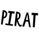 Zwarte kartonnen pirates party slinger, image 2