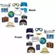 Kit photobooth Tour du Monde 13 accessoires, image 2