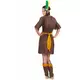 Bruine indianen kostuum voor vrouwen, Maat: X-Large, image 2