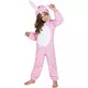 Déguisement Lapin Rose Enfant, Taille: 3–4 ans (XS), image 2