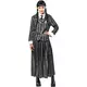 Schooluniform kostuum Wednesday Addams™ voor vrouwen, Maat: Large, image 2