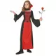 Déguisement vampire long fille Halloween, Taille: 7–9 ans (120–130 cm), image 2