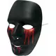 Zwart masker met bloederige tranen voor mannen, image 2