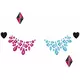 Strass adhésifs pour visage dangerous girl, image 2