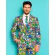 Costume Mr. Super Mario™ adulte Opposuits™, Taille: Large/X-Large (EU 56), image 2