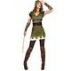 Déguisement archer vert des bois femme, Taille: Large, image 2