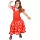 Rode flamenco danseres kostuum voor meisjes, Maat: 4–6 jaar (110–120 cm), image 2