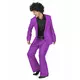 Déguisement disco violet adulte, Taille: X-Large, image 2