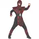 Rood gestreept ninja kostuum voor jongens, Maat: 10–12 jaar (130–140 cm), image 2
