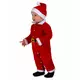 Klassiek wit en rood kerstman kostuum voor baby's, Maat: 12–18 maanden, image 2