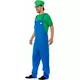 Groen loodgieter kostuum voor mannen, Maat: Small, image 2