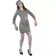 Déguisement effrayant prisonnière zombie femme, Taille: Large, image 2