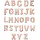 Ballon aluminium lettre rose gold 81 cm, Taille: J, image 2