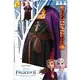 Anna Frozen 2™ kostuum en vlecht pack voor meisjes, Maat: 7–8 jaar(122–128 cm), image 2