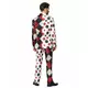 Suitmeister™ Mr. Clown Vintage herenkostuum, Maat: Medium (EU 48–50), image 2