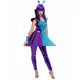 Blauwe en paarse alien vermomming voor vrouwen, Maat: X-Small, image 2
