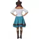 Kostuum cowgirl met blauw ruitje voor vrouwen, Maat: X-Small, image 2