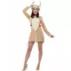 Déguisement robe à capuche lama femme, Taille: Medium, image 2