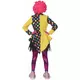 Veelkleurige clownsjas voor vrouwen, Maat: X-Large, image 2