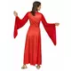 Déguisement médiéval rouge effet velours femme, Taille: X-Small, image 3