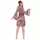 Retro hippie psychedelische outfit voor vrouwen, Maat: X-Large, image 3
