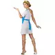 Blauw Griekse keizerin kostuum voor vrouwen, Maat: Medium, image 3