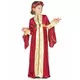 Rood met geel middeleeuwse kostuum voor meisjes, Maat: 7–9 jaar (120–130 cm), image 3