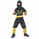 Déguisement ninja noir et jaune garçon, Taille: 10–12 ans (130–140 cm), image 3