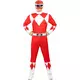 Power Ranger™ kostuum rood volwassene, Maat: Medium, image 2