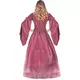 Vermomming van middeleeuwse prinses in roze en wit voor dames, Maat: Medium, image 2