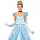 Déguisement princesse robe bleu satiné femme, Taille: Medium (40–42), image 3