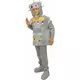 Déguisement Robot enfant, Taille: 5–6 ans (110/120 cm), image 2