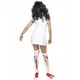 Déguisement zombie infirmière femme Halloween, Taille: X-Small, image 3
