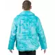 Manteau en fausse fourrure bleue adulte, Taille: X-Large (190 cm), image 2