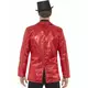 Luxe rood discojasje met lovertjes voor mannen, Maat: X-Large, image 3