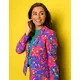 Kleurrijk jaren 90 Mrs. Symbol Opposuits™ kostuum voor vrouwen, Maat: Large, image 3